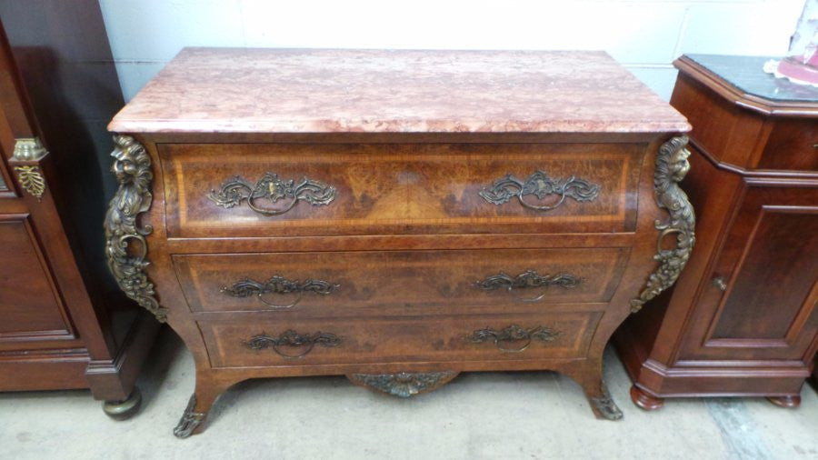 French Inlaid Commode-1