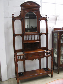 Grand Victorian Hall stand | Antique & Vintage | Moonee Ponds Antiques | Australia Wide Delivery