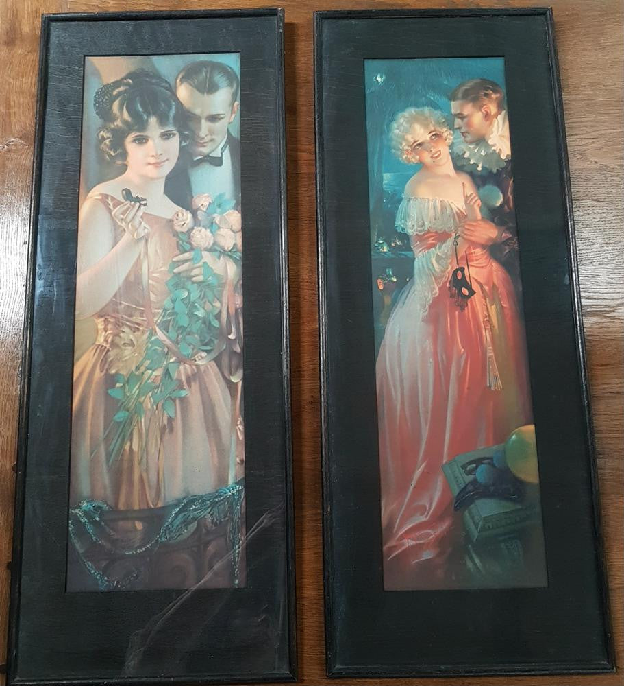 Pair of Lithographs