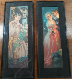 Pair of Lithographs | Antique & Vintage | Moonee Ponds Antiques | Australia Wide Delivery