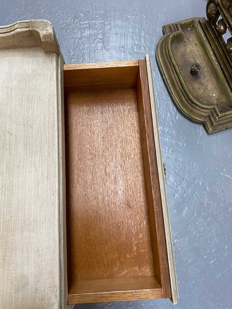 Vintage Paint Louis XV Style  Bedside Cupboard