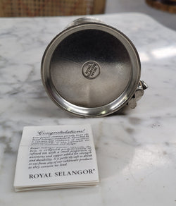 Royal Selangor Pewter Christening Mug Featuring an Elephant – Boxed | Antique & Vintage | Moonee Ponds Antiques | Australia Wide Delivery