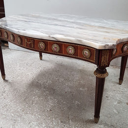 Louis XVI Style Limoges Coffee Table