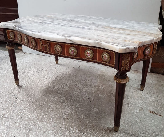 Louis XVI Style Limoges Coffee Table