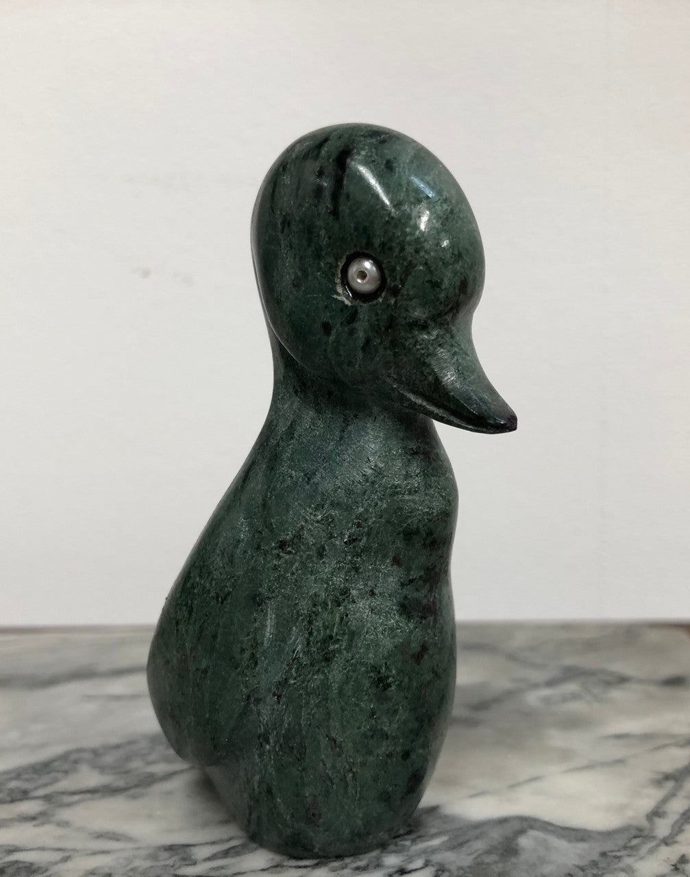 Delightful Carved Chinese Soapstone figure of a Duck | Antique & Vintage | Moonee Ponds Antiques | Australia Wide Delivery