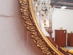 French Gilt Oval Mirror | Antique & Vintage | Moonee Ponds Antiques | Australia Wide Delivery