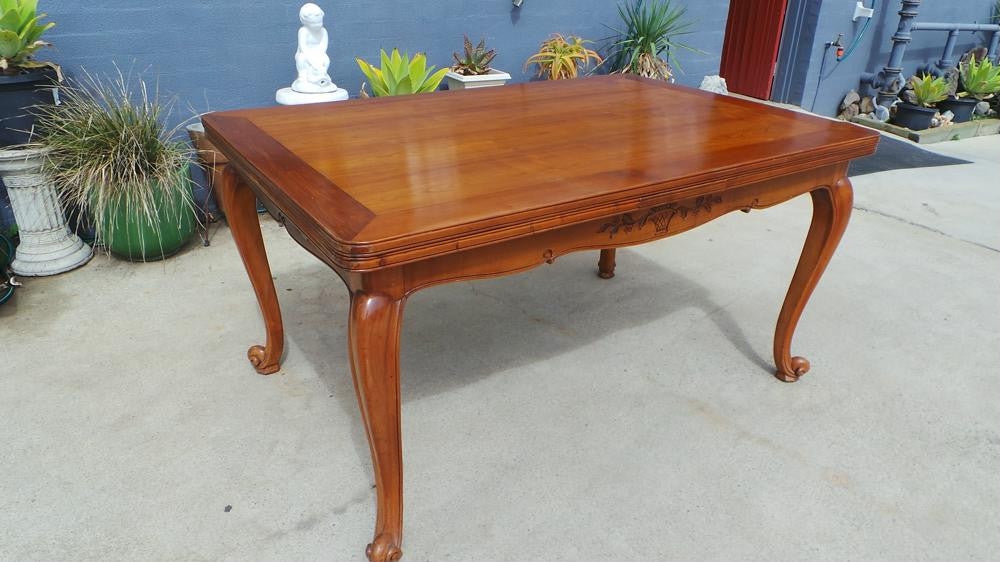 French Louis XV Extension Dining Table | Antique & Vintage | Moonee Ponds Antiques | Australia Wide Delivery