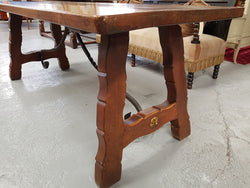 French Oak Spanish Style Farmhouse Dinner Table | Antique & Vintage | Moonee Ponds Antiques | Australia Wide Delivery