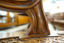 Pair French Louis XV Style Walnut and Cane Fauteuils | Antique & Vintage | Moonee Ponds Antiques | Australia Wide Delivery