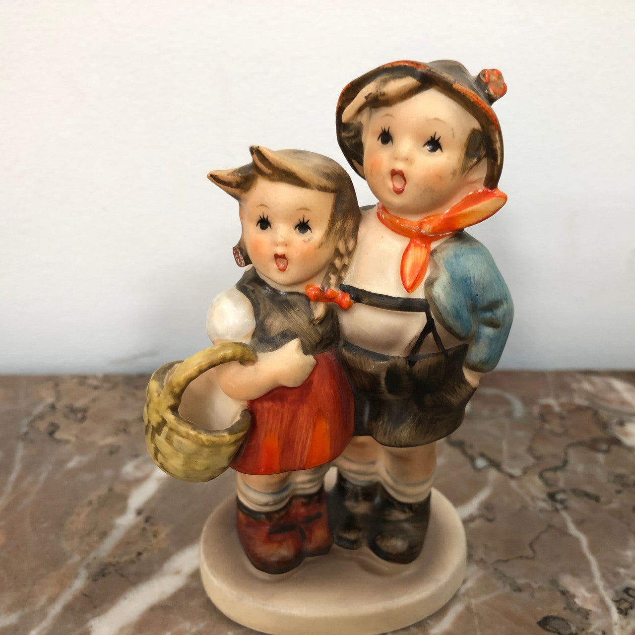Rare Vintage Hummel Figurine 94 3-0 Pair Of Children (Surprise) | Antique & Vintage | Moonee Ponds Antiques | Australia Wide Delivery