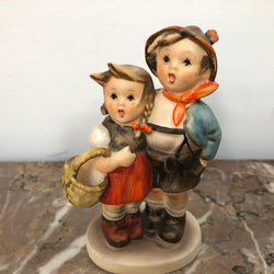 Rare Vintage Hummel Figurine 94 3-0 Pair Of Children (Surprise) | Antique & Vintage | Moonee Ponds Antiques | Australia Wide Delivery