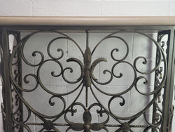 Stunning Art Deco Wrought Iron & Marble Top Console Table | Antique & Vintage | Moonee Ponds Antiques | Australia Wide Delivery