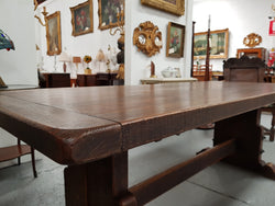 19th Century French Oak Pedestal Farmhouse Table | Antique & Vintage | Moonee Ponds Antiques | Australia Wide Delivery