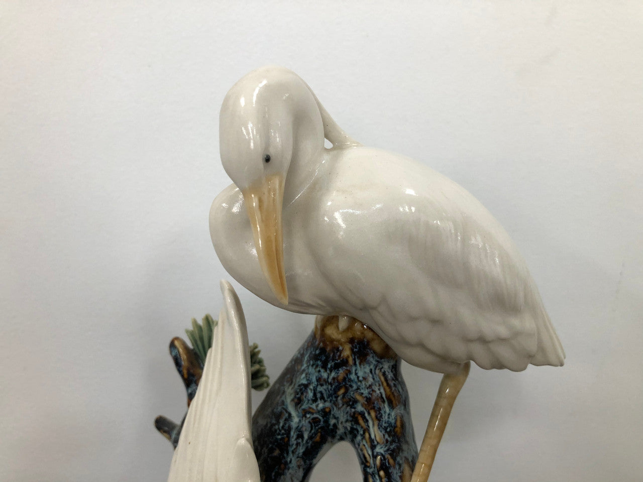 Impressive Chinese Sculpture Of Cranes Standing On Tree | Antique & Vintage | Moonee Ponds Antiques | Australia Wide Delivery