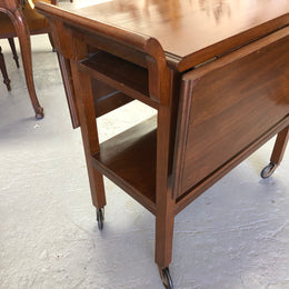 Drinks Trolley That Opens To A Table