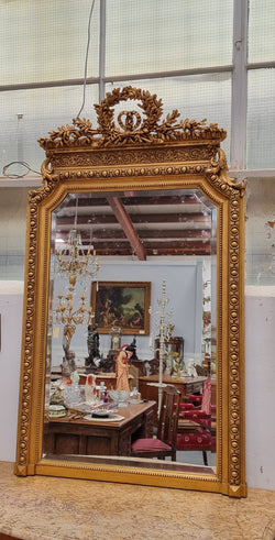 Napoleon III Gilt Mantle Mirror With Original Mirror | Antique & Vintage | Moonee Ponds Antiques | Australia Wide Delivery