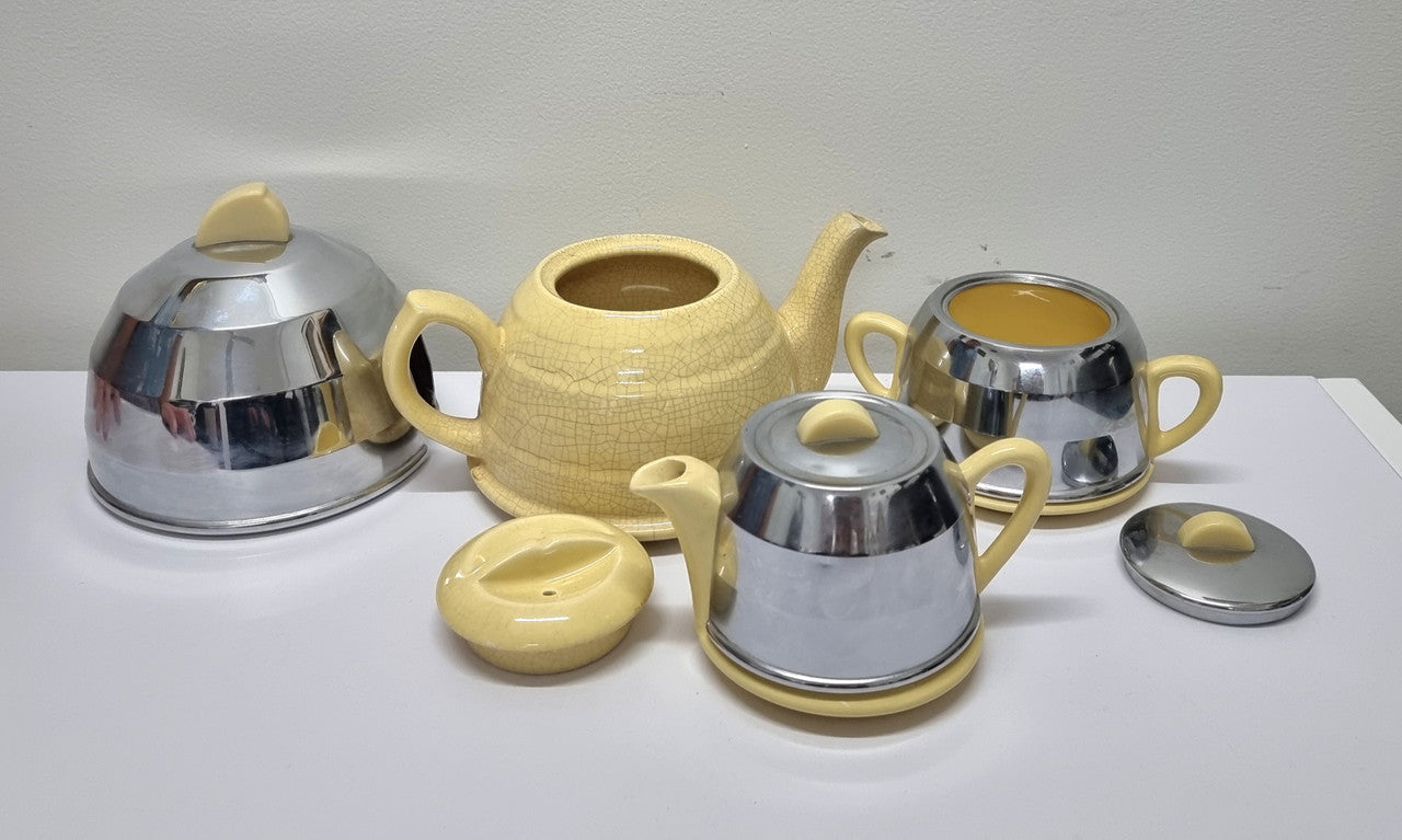 Retro Heatmaster Three Piece Tea Set | Antique & Vintage | Moonee Ponds Antiques | Australia Wide Delivery