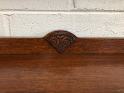 English Oak Tudor Style Bookcase-Display Cabinet | Antique & Vintage | Moonee Ponds Antiques | Australia Wide Delivery