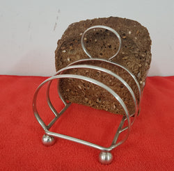 Silver Plate Toast Rack | Antique & Vintage | Moonee Ponds Antiques | Australia Wide Delivery