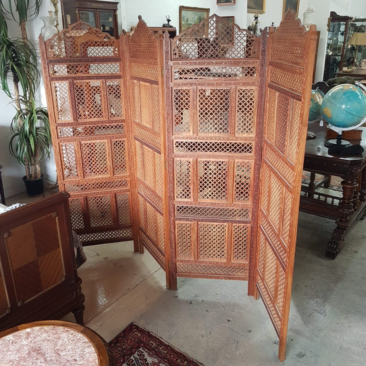 Teak Room Divider