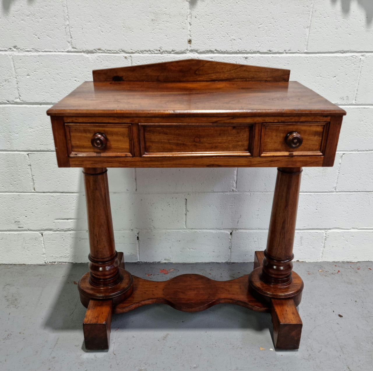 William IV Style Mahogany Console Table or Desk | Antique & Vintage | Moonee Ponds Antiques | Australia Wide Delivery