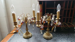 Pair of French Bronze Gilt Girandole Candelabras | Antique & Vintage | Moonee Ponds Antiques | Australia Wide Delivery