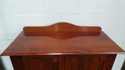 Australian Black Wood Art Deco Cabinet With Internal Storage | Antique & Vintage | Moonee Ponds Antiques | Australia Wide Delivery