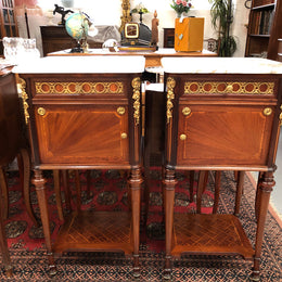 Sensational Pair of French Bedside Cabinets