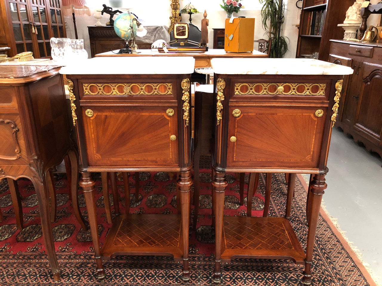 Sensational Pair of French Bedside Cabinets