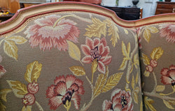 Beautiful French Painted Vintage Upholstered Armchair | Antique & Vintage | Moonee Ponds Antiques | Australia Wide Delivery