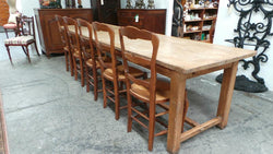 French Furitwood Farmhouse Table | Antique & Vintage | Moonee Ponds Antiques | Australia Wide Delivery