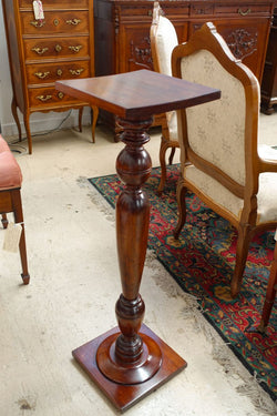 Edwardian Blackwood Pedestal | Antique & Vintage | Moonee Ponds Antiques | Australia Wide Delivery