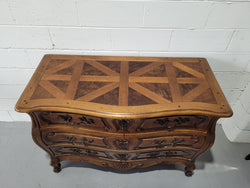 Impressive French Louis 15th Style Three Drawer Commode | Antique & Vintage | Moonee Ponds Antiques | Australia Wide Delivery