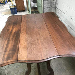 Mahogany Drop Leaf Side Table