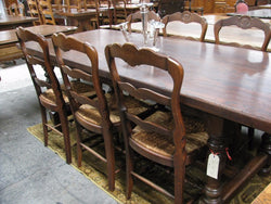 Set of 6 Solid French Oak Chairs-1 | Antique & Vintage | Moonee Ponds Antiques | Australia Wide Delivery