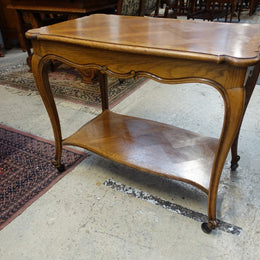 French Oak Auto Trolley
