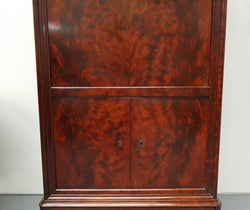 French Flame Mahogany Secretaire a Abattant | Antique & Vintage | Moonee Ponds Antiques | Australia Wide Delivery