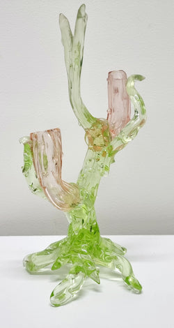 Victorian Uranium Glass Sculpture | Antique & Vintage | Moonee Ponds Antiques | Australia Wide Delivery