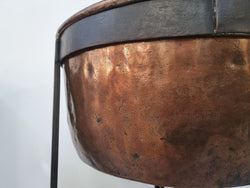 Fabulous French Copper Pot On a Iron Stand | Antique & Vintage | Moonee Ponds Antiques | Australia Wide Delivery