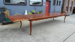 French Style Walnut Large Extension Table | Antique & Vintage | Moonee Ponds Antiques | Australia Wide Delivery