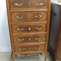 French Walnut Chest Of Drawers