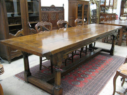 Large French Oak Farmhouse Table-1 | Antique & Vintage | Moonee Ponds Antiques | Australia Wide Delivery
