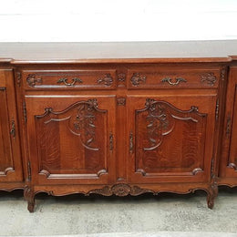 French Antique Louis XV Style Sideboard
