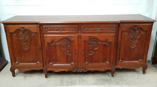 French Antique Louis XV Style Sideboard