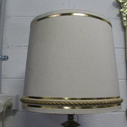 Italian Alabaster And Brass Lamp