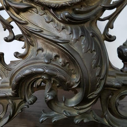 French Bronze Clock Set