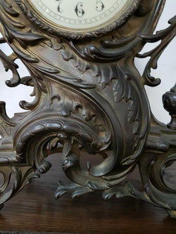 French Bronze Clock Set | Antique & Vintage | Moonee Ponds Antiques | Australia Wide Delivery