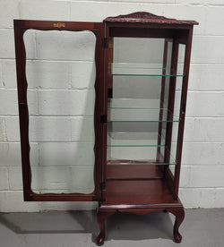 Vintage Mahogany Petite Display Cabinet | Antique & Vintage | Moonee Ponds Antiques | Australia Wide Delivery