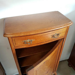 Rare Inlaid Louis XV Style Small Cupboard