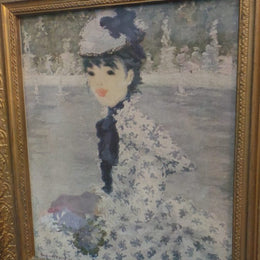 Framed Print of Lady